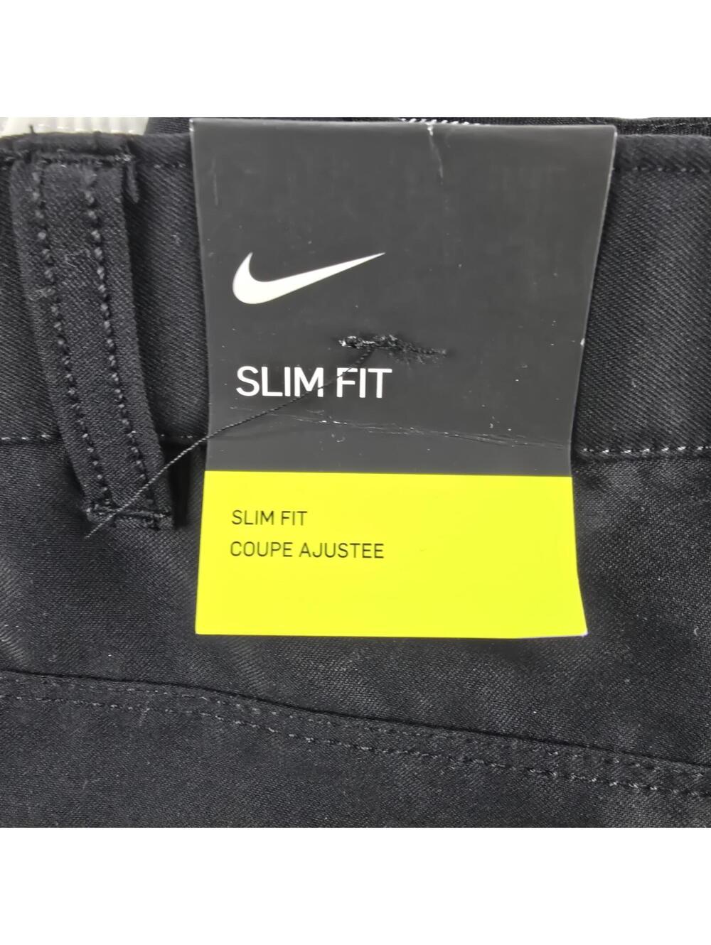 Nike Golf Slim Fit Men’s Black Flex Pants 42x30 Dri-FIT Stretch Performance - Picture 3 of 8